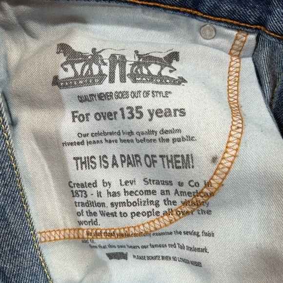 Men’s Levi’s 550 Jeans Size 36” x 32” - Picture 7 of 7